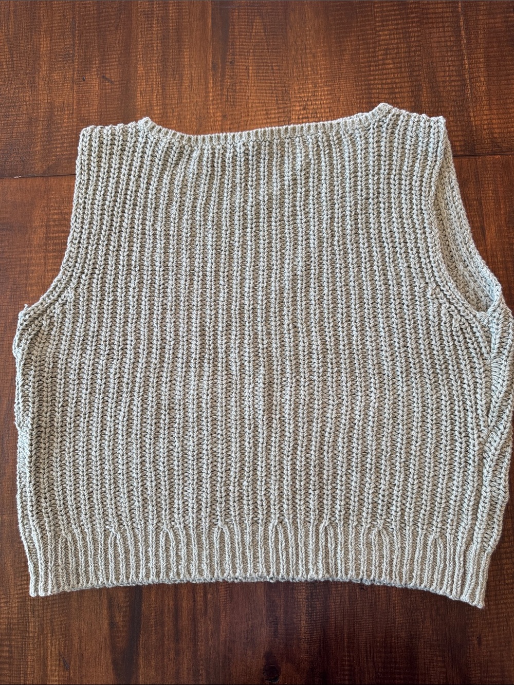 Abercrombie Sleeveless Sweater Sage Green